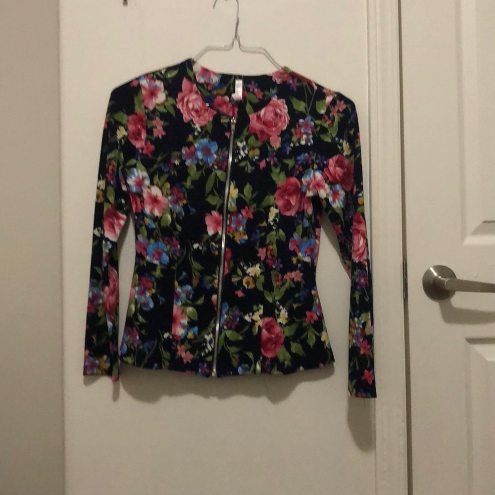 Flower blazer
